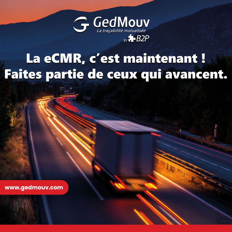 Vers la généralisation de l'eCMR : Drivers by B2P, le portail unique du conducteur
